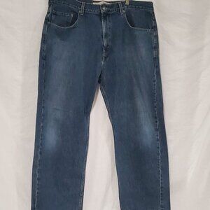 Levi's 569 Jeans Men's 38x30 Loose Straight Medium Wash Denim Faded (Tag38x30)